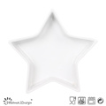 Star Shape weiße Keramikschale